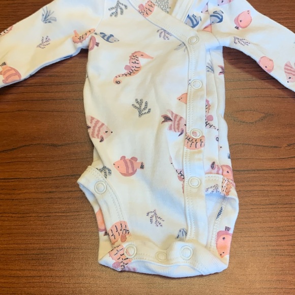 Just one you made by Carter’s long sleeve t-shirt onesie bundle (2) - Picture 8 of 8